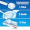 Clorox No Scent Toilet Wand Refill Heads 1.74 oz Cloth, PK10 PK10 1717 - alternate 2